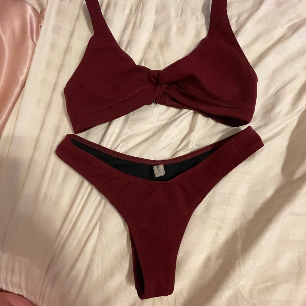 ZAFUL Size M Plum Bikini Set